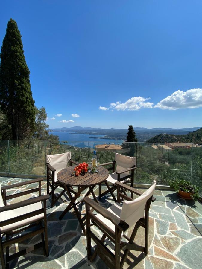 Rizaria Sea View House Villa Szpartílasz Kültér fotó