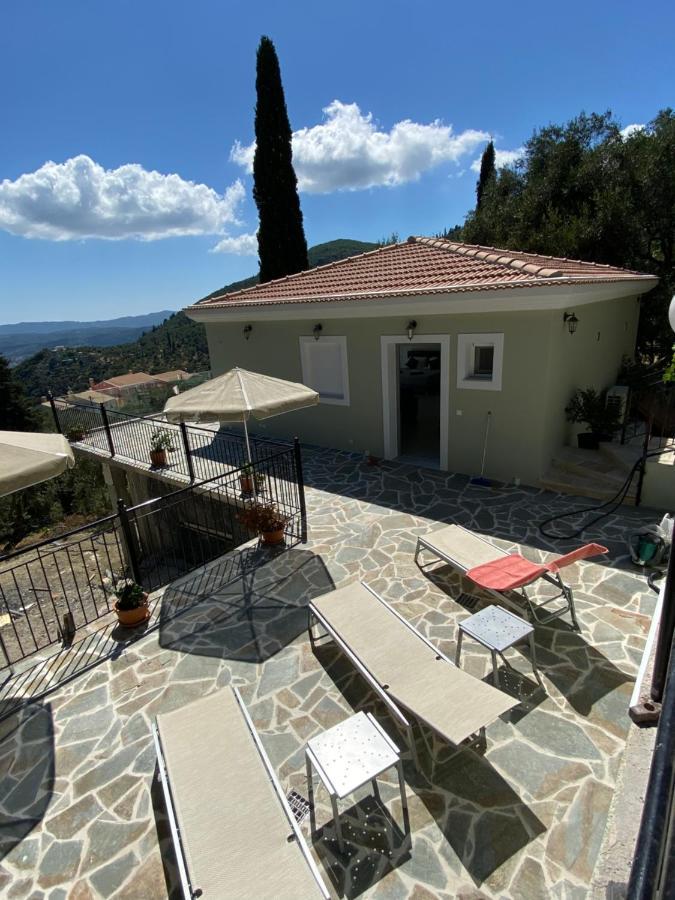Rizaria Sea View House Villa Szpartílasz Kültér fotó