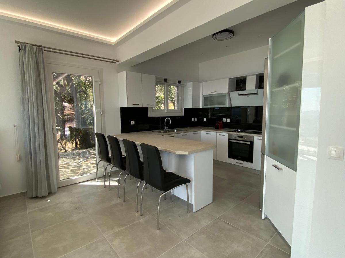 Rizaria Sea View House Villa Szpartílasz Kültér fotó