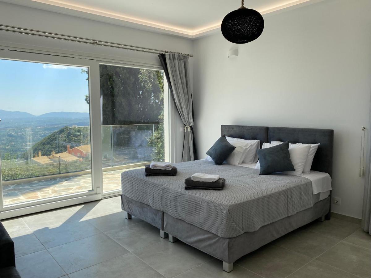 Rizaria Sea View House Villa Szpartílasz Kültér fotó