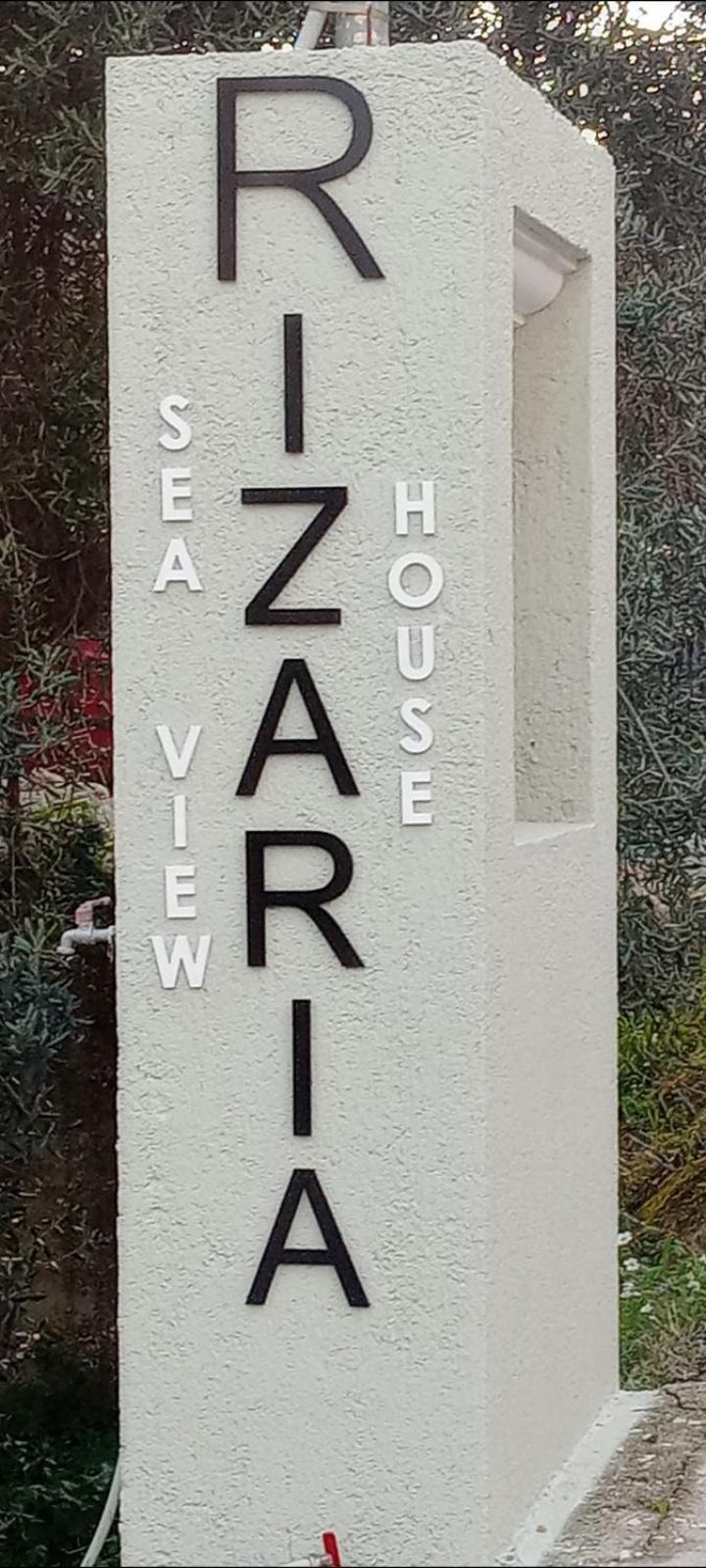 Rizaria Sea View House Villa Szpartílasz Kültér fotó