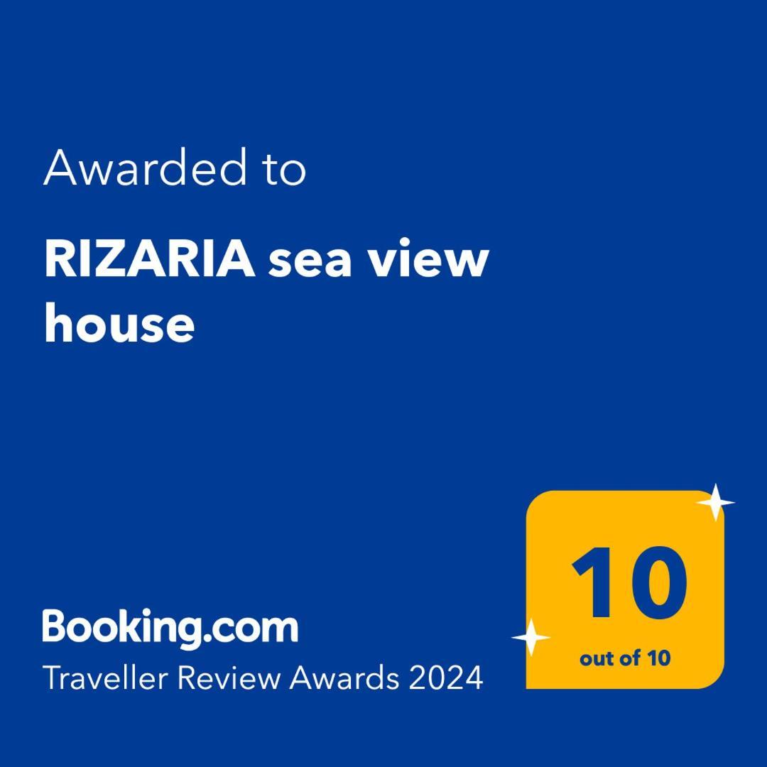 Rizaria Sea View House Villa Szpartílasz Kültér fotó