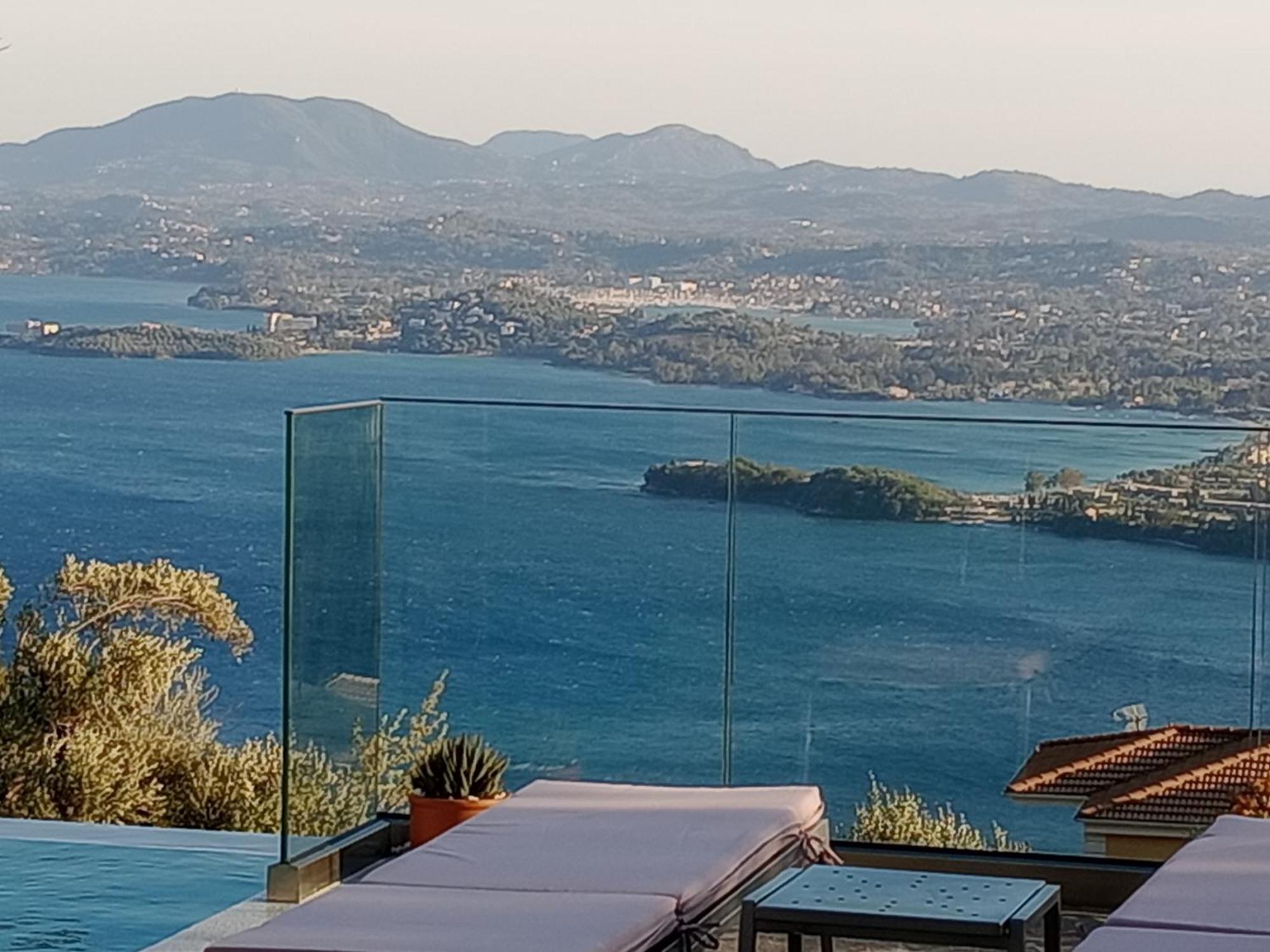 Rizaria Sea View House Villa Szpartílasz Kültér fotó