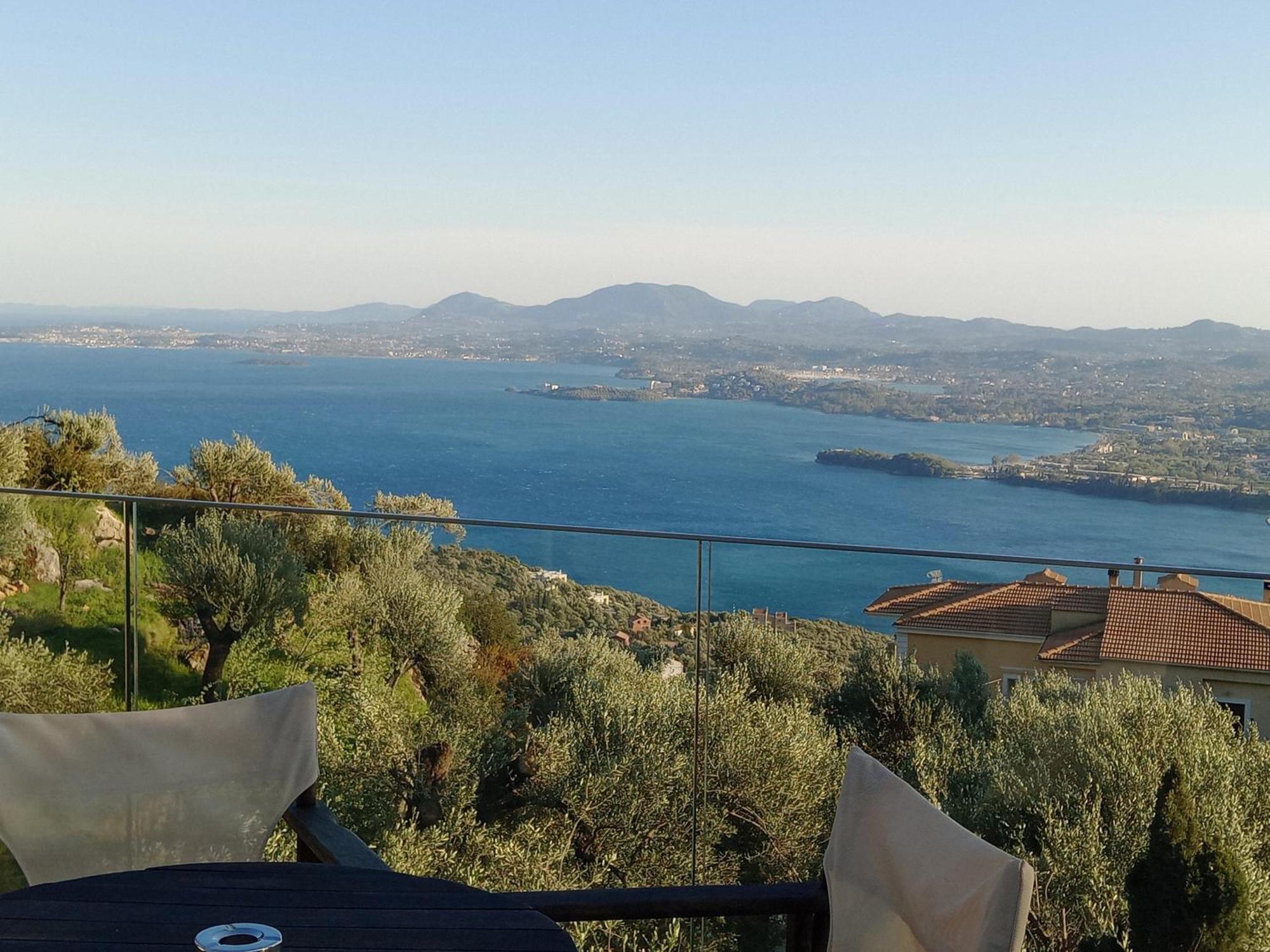Rizaria Sea View House Villa Szpartílasz Kültér fotó