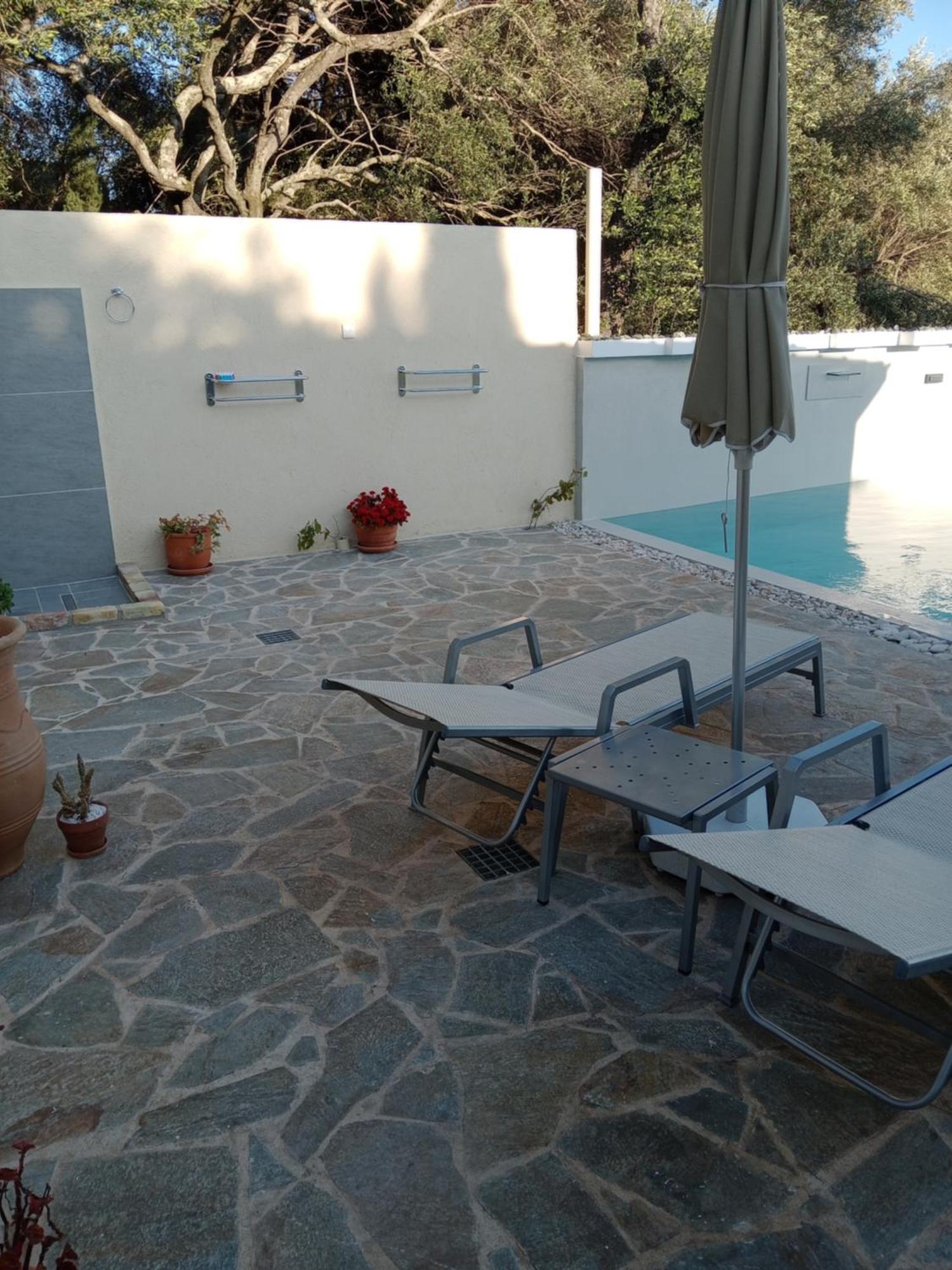 Rizaria Sea View House Villa Szpartílasz Kültér fotó